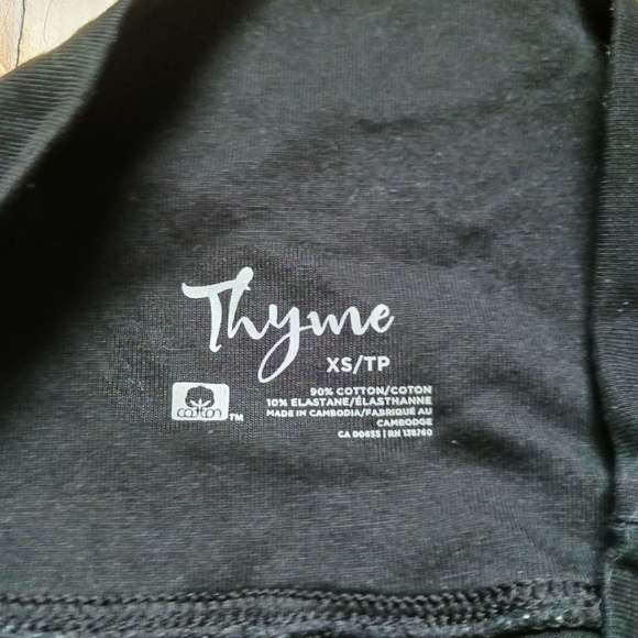 Thyme Maternity Leggings - Picture 2 of 2